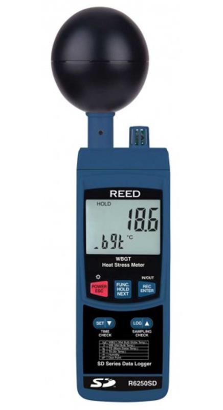 REED DATA LOGGING HEAT STRESS METER - New Products